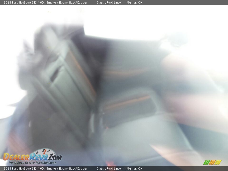 2018 Ford EcoSport SES 4WD Smoke / Ebony Black/Copper Photo #6