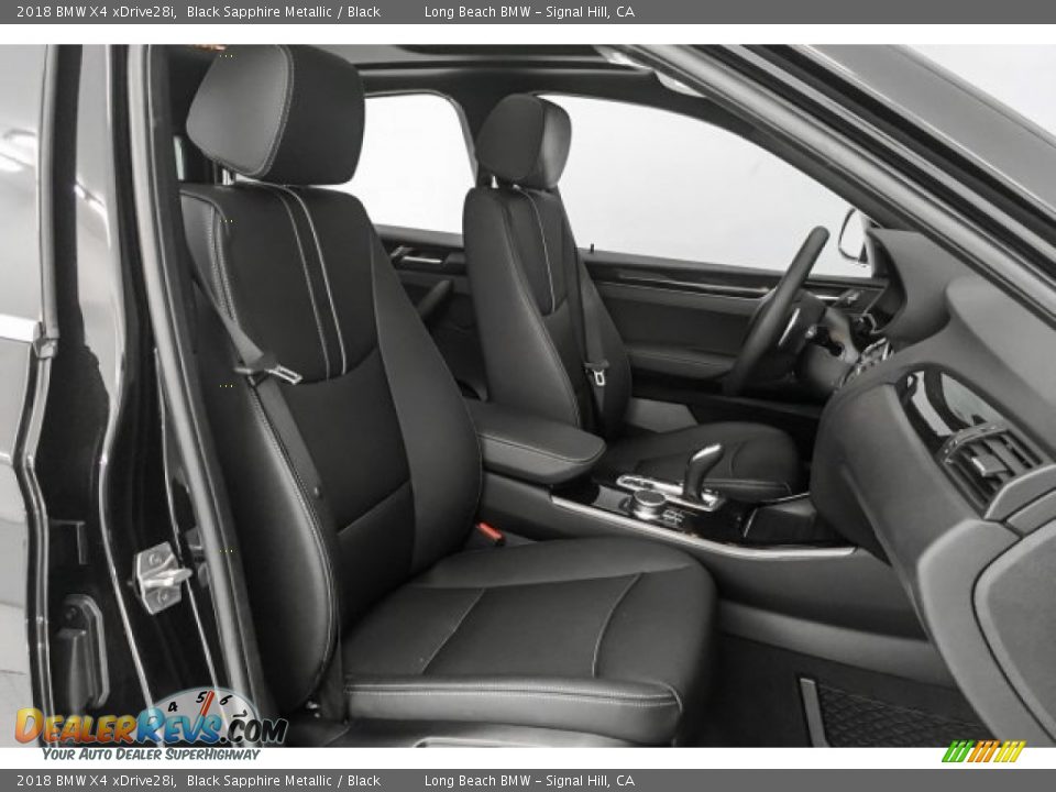 2018 BMW X4 xDrive28i Black Sapphire Metallic / Black Photo #6