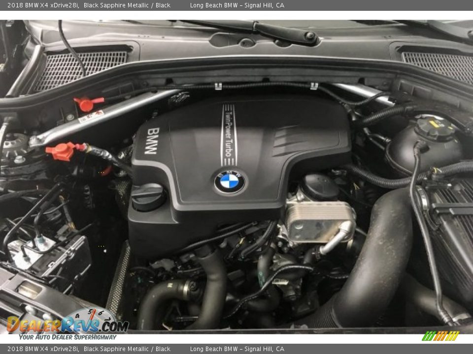 2018 BMW X4 xDrive28i 2.0 Liter DI TwinPower Turbocharged DOHC 16-Valve VVT 4 Cylinder Engine Photo #9