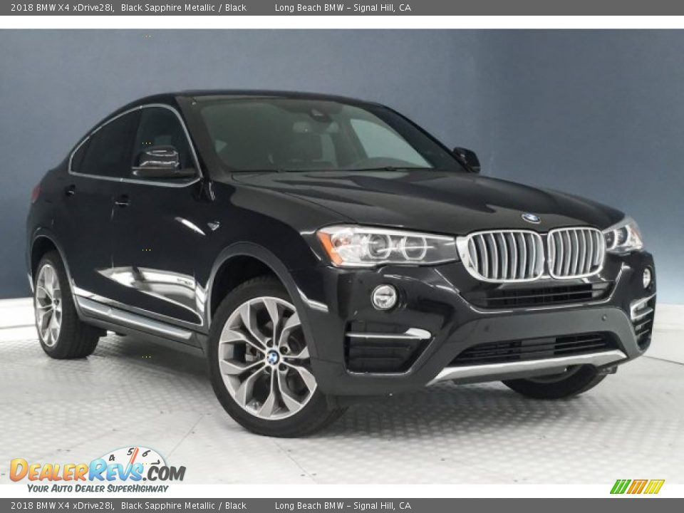 Front 3/4 View of 2018 BMW X4 xDrive28i Photo #11