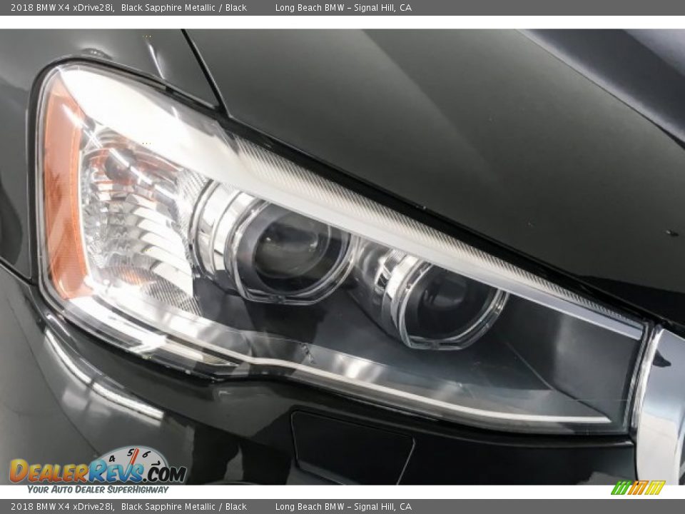 2018 BMW X4 xDrive28i Black Sapphire Metallic / Black Photo #28