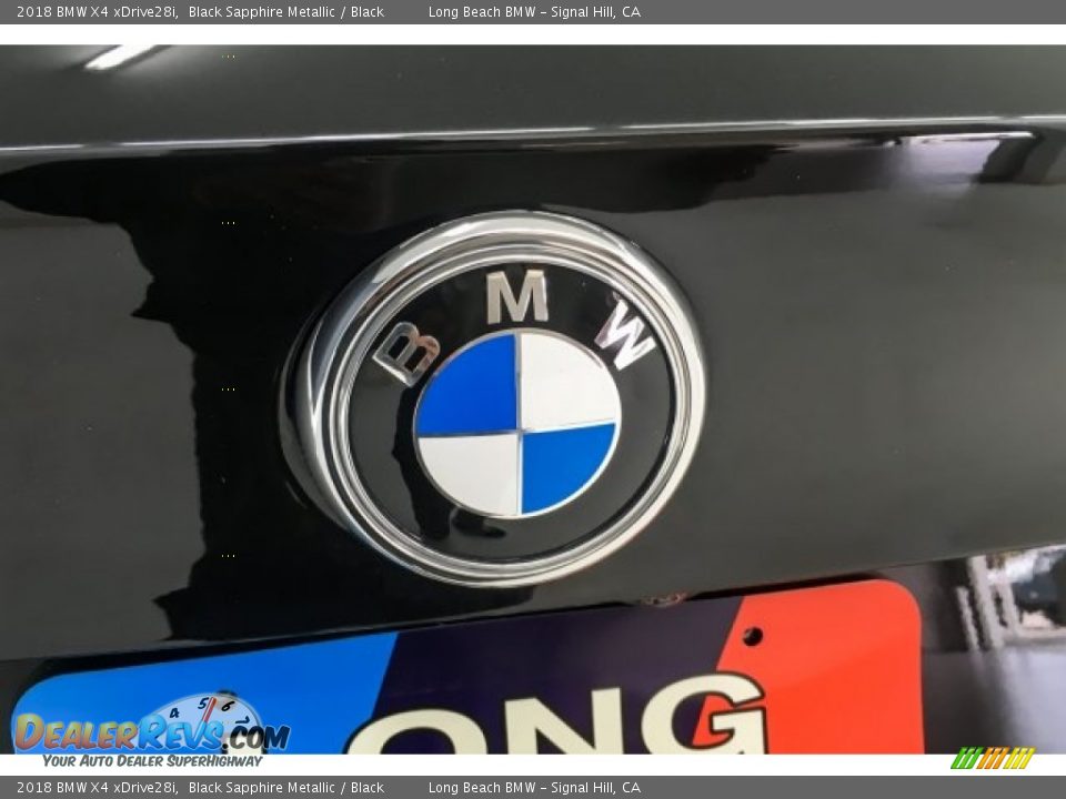 2018 BMW X4 xDrive28i Black Sapphire Metallic / Black Photo #31