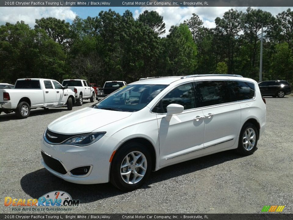 2018 Chrysler Pacifica Touring L Bright White / Black/Alloy Photo #1
