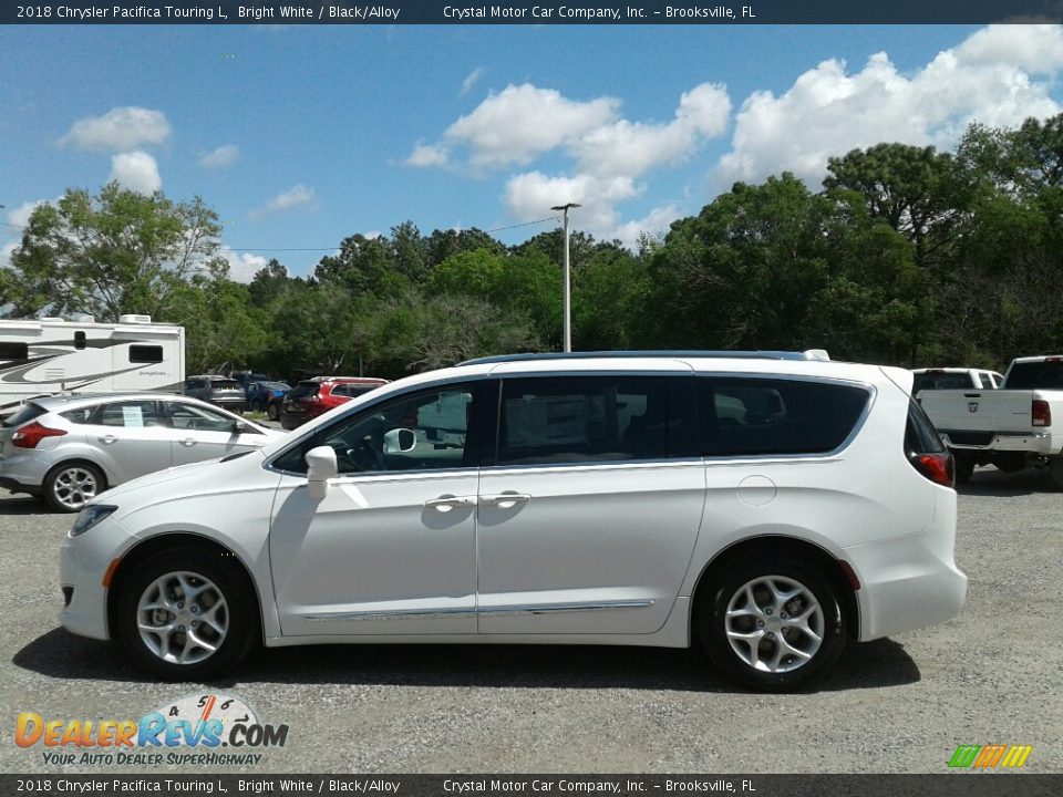 2018 Chrysler Pacifica Touring L Bright White / Black/Alloy Photo #2
