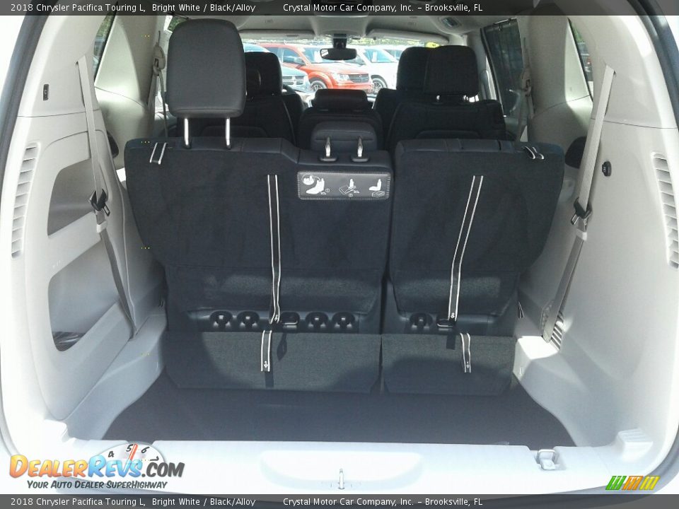 2018 Chrysler Pacifica Touring L Bright White / Black/Alloy Photo #20