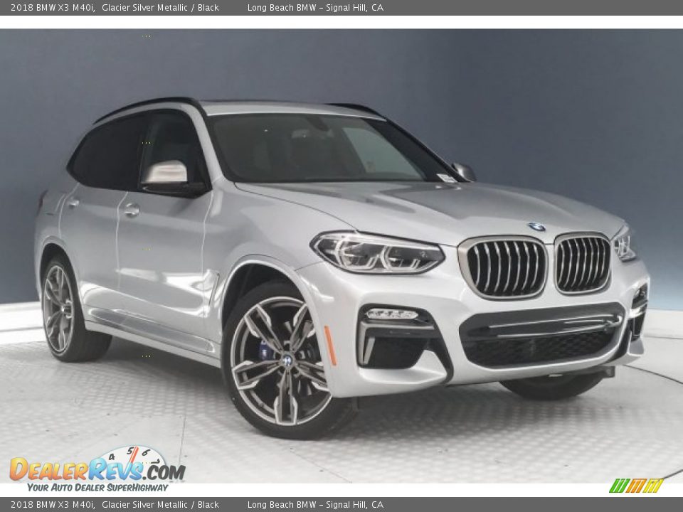 Front 3/4 View of 2018 BMW X3 M40i Photo #12