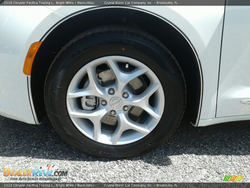 2018 Chrysler Pacifica Touring L Bright White / Black/Alloy Photo #21