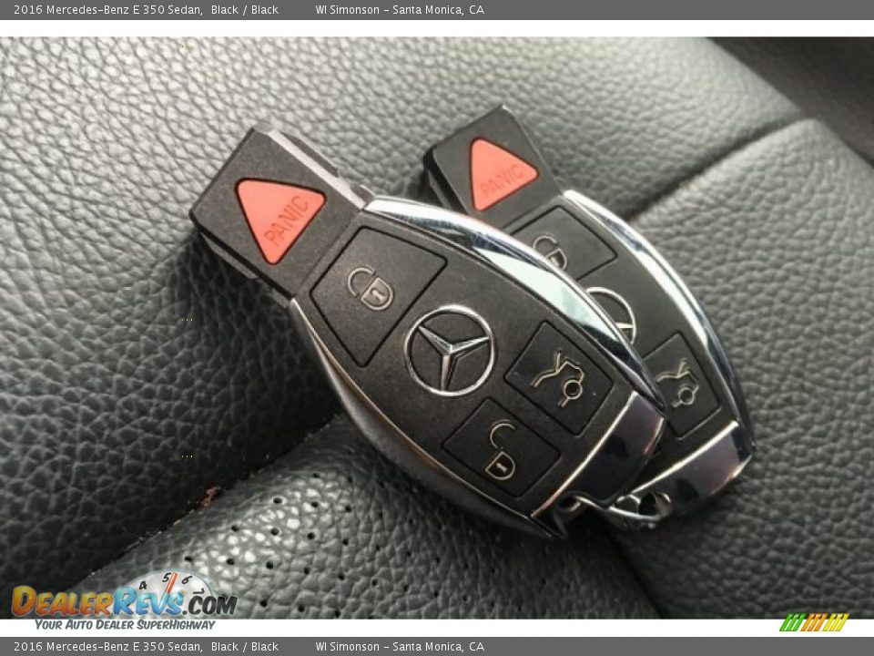 2016 Mercedes-Benz E 350 Sedan Black / Black Photo #11