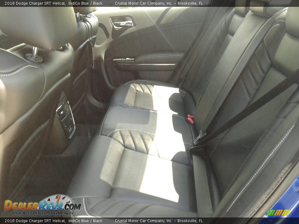 2018 Dodge Charger SRT Hellcat IndiGo Blue / Black Photo #10