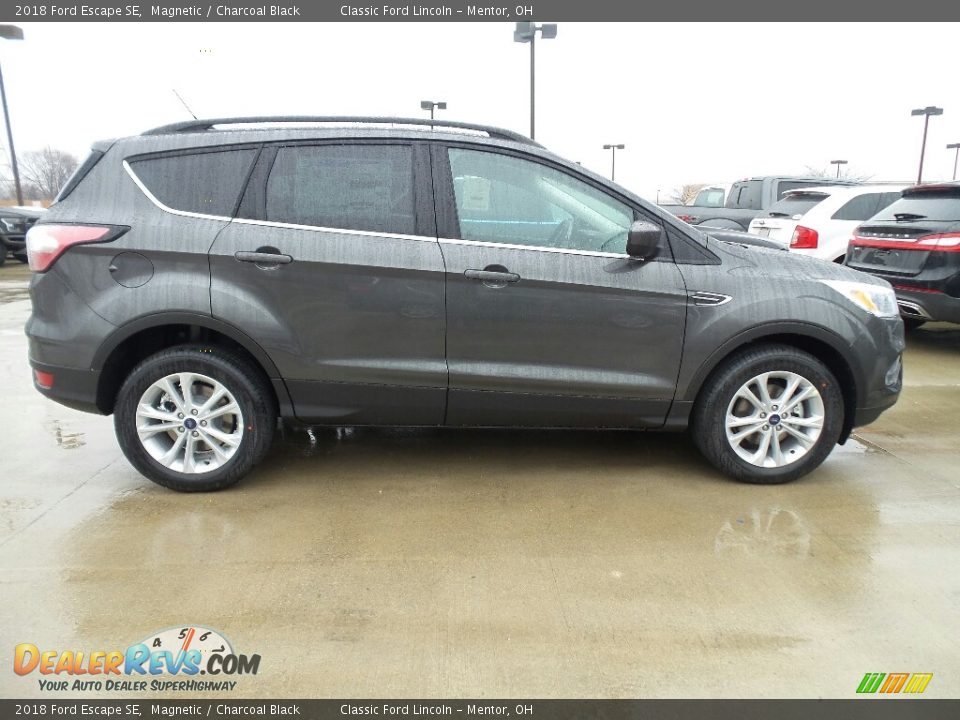 2018 Ford Escape SE Magnetic / Charcoal Black Photo #5