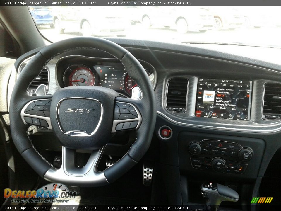 2018 Dodge Charger SRT Hellcat IndiGo Blue / Black Photo #13