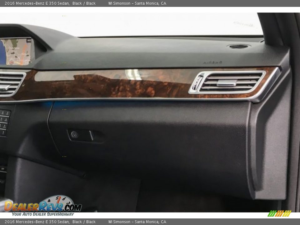 2016 Mercedes-Benz E 350 Sedan Black / Black Photo #26
