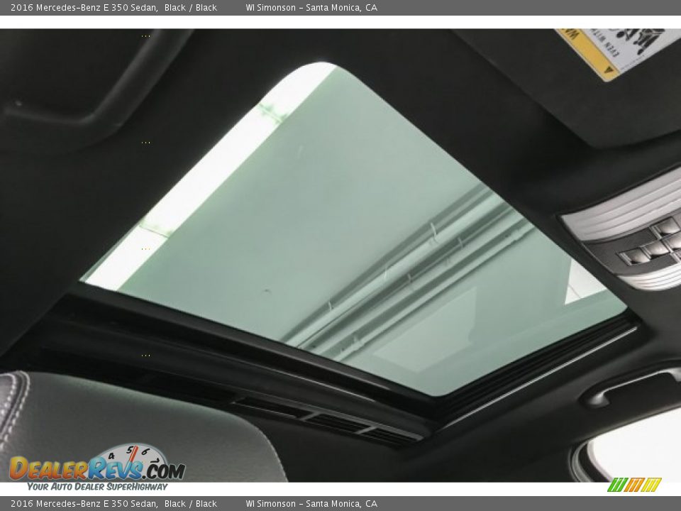 2016 Mercedes-Benz E 350 Sedan Black / Black Photo #27