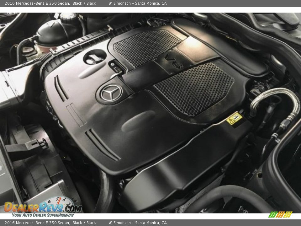 2016 Mercedes-Benz E 350 Sedan Black / Black Photo #30