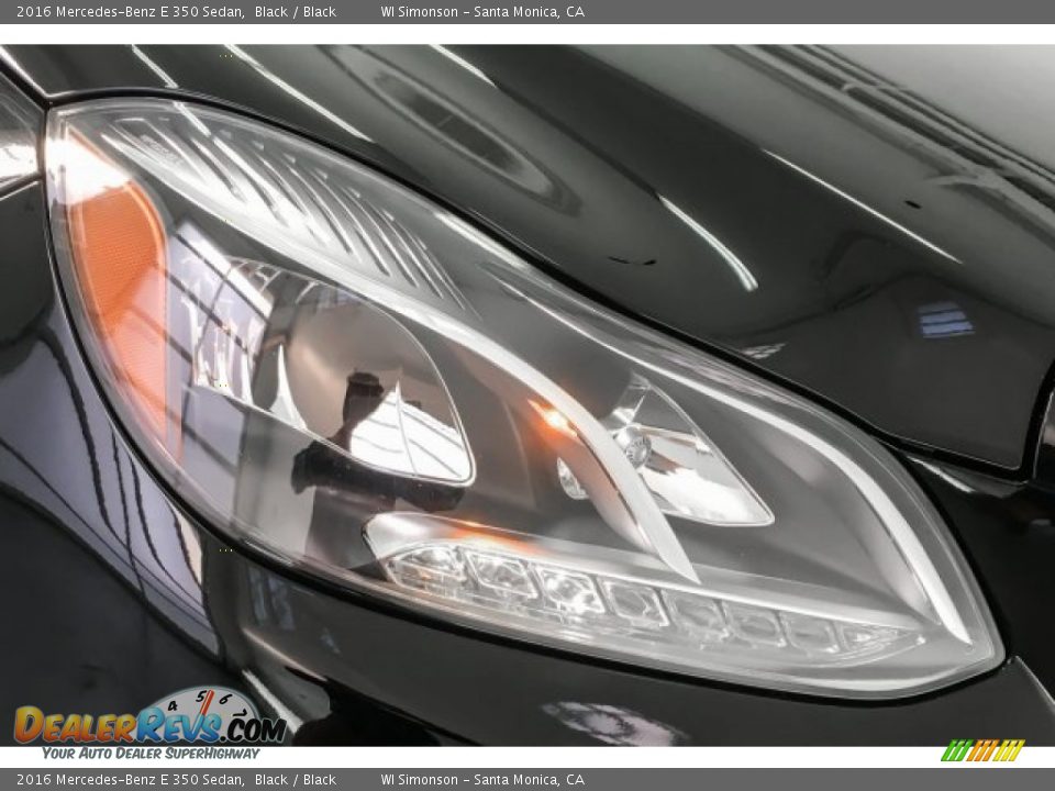 2016 Mercedes-Benz E 350 Sedan Black / Black Photo #31