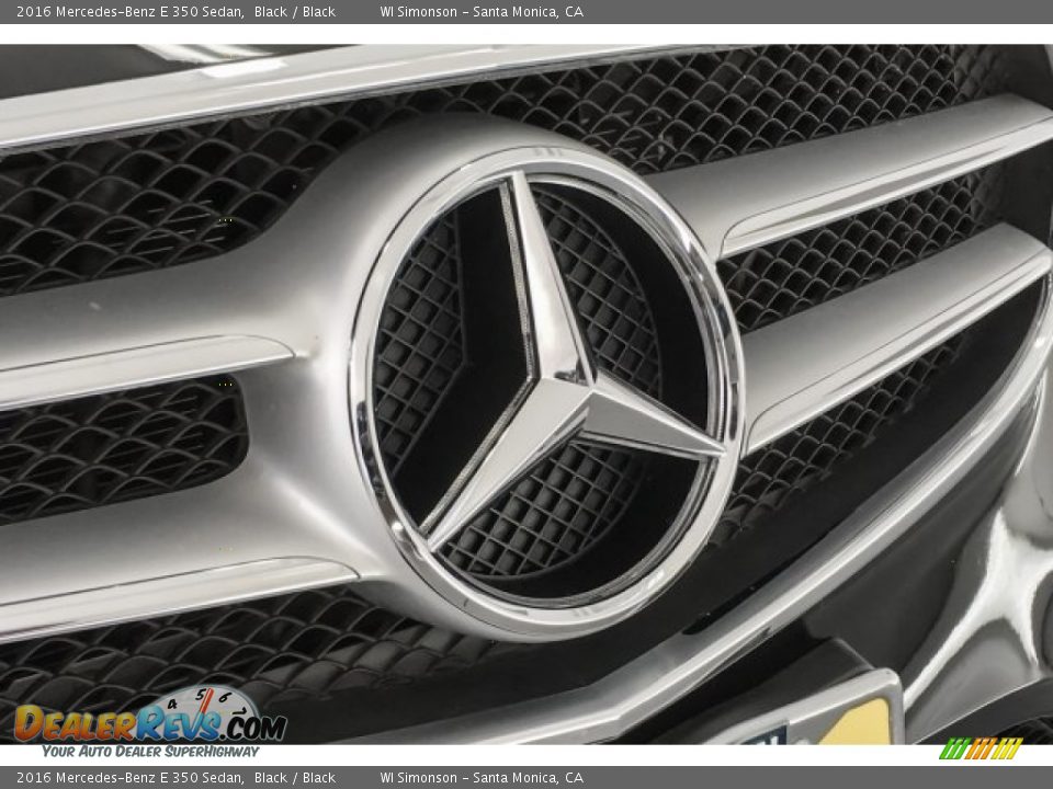 2016 Mercedes-Benz E 350 Sedan Black / Black Photo #32