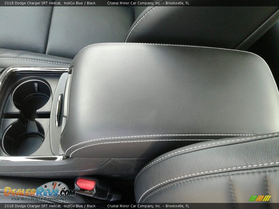2018 Dodge Charger SRT Hellcat IndiGo Blue / Black Photo #18