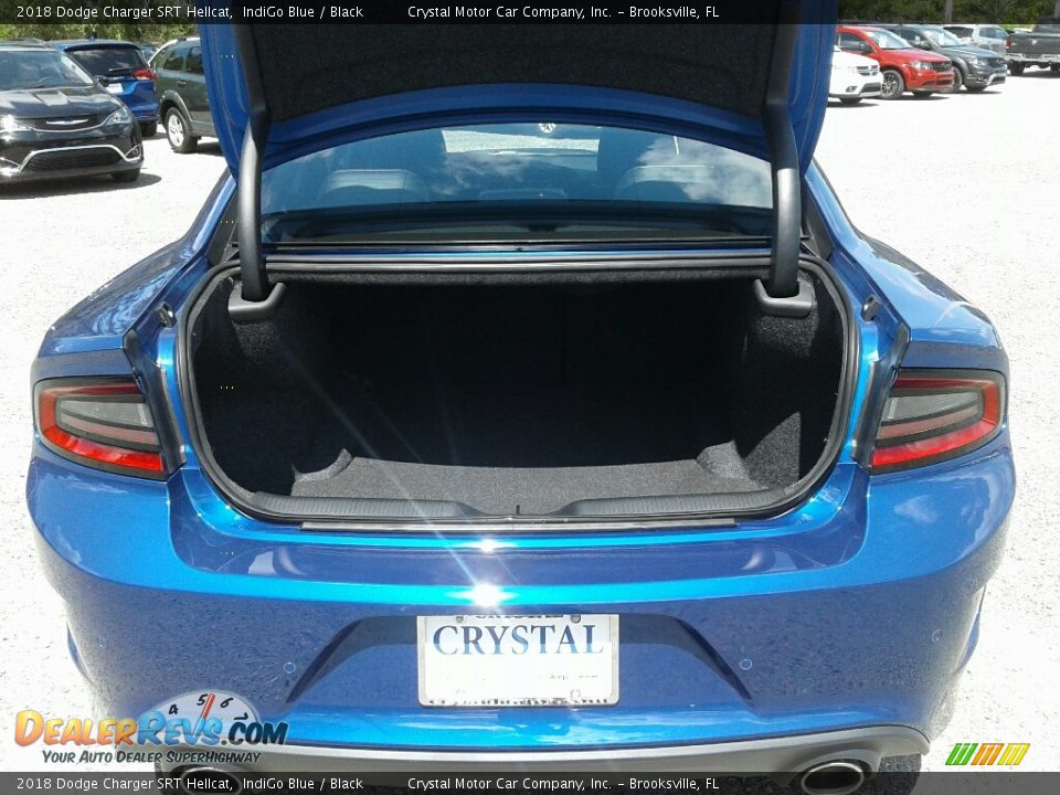 2018 Dodge Charger SRT Hellcat IndiGo Blue / Black Photo #19