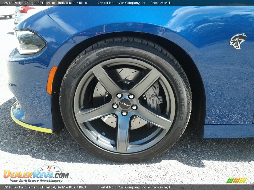 2018 Dodge Charger SRT Hellcat IndiGo Blue / Black Photo #20