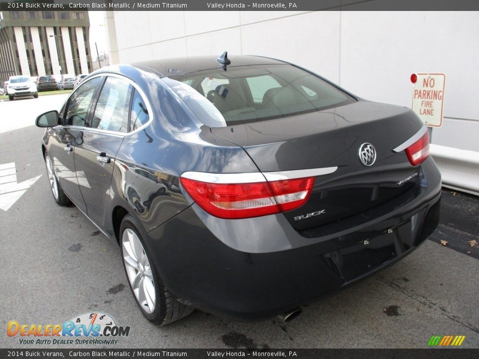 2014 Buick Verano Carbon Black Metallic / Medium Titanium Photo #3
