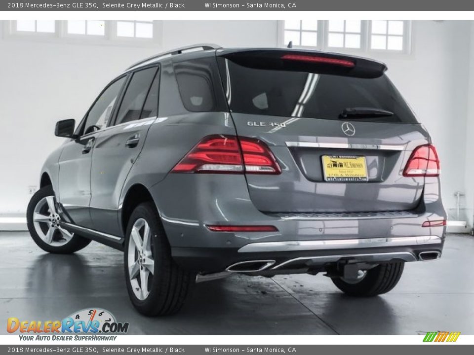 2018 Mercedes-Benz GLE 350 Selenite Grey Metallic / Black Photo #3
