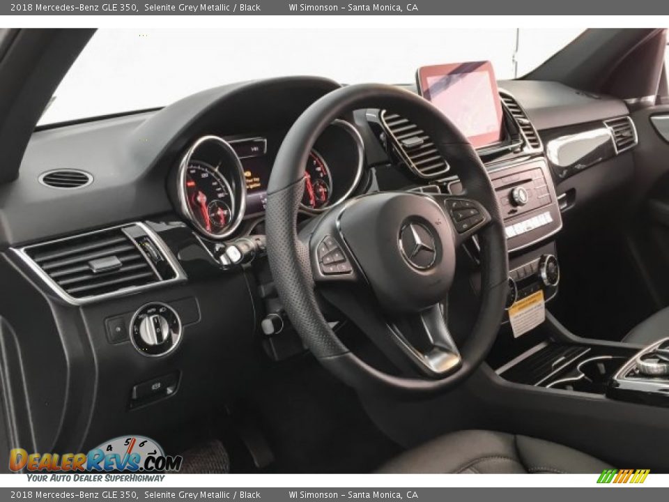 2018 Mercedes-Benz GLE 350 Selenite Grey Metallic / Black Photo #5