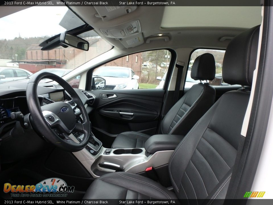 2013 Ford C-Max Hybrid SEL White Platinum / Charcoal Black Photo #2