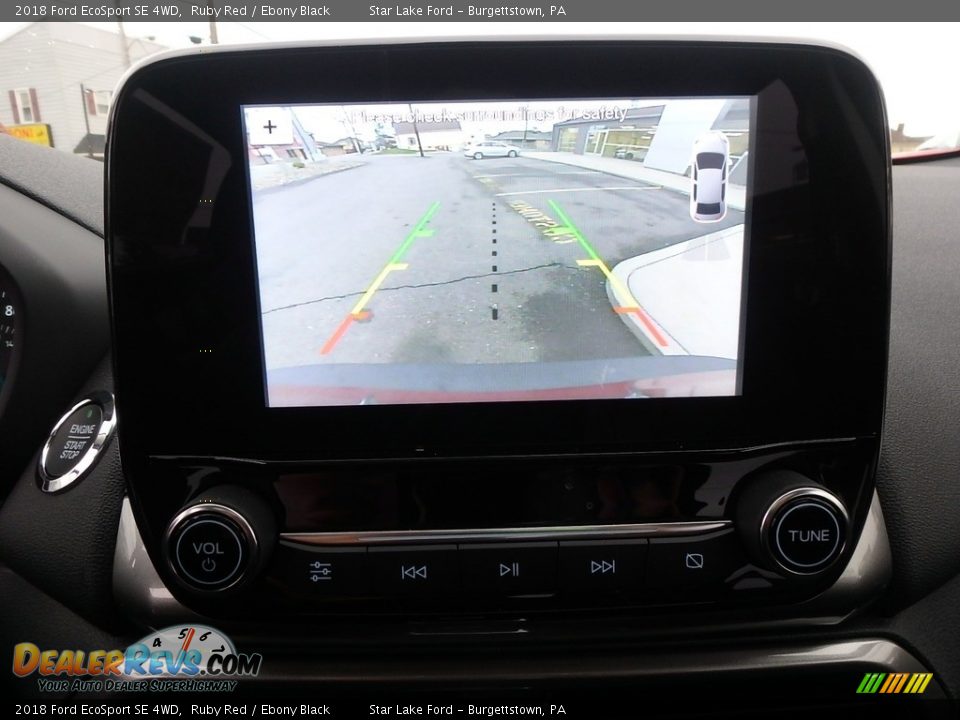 2018 Ford EcoSport SE 4WD Ruby Red / Ebony Black Photo #19