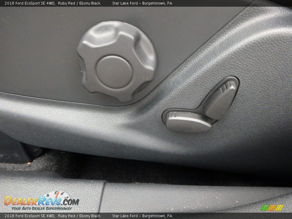 2018 Ford EcoSport SE 4WD Ruby Red / Ebony Black Photo #20