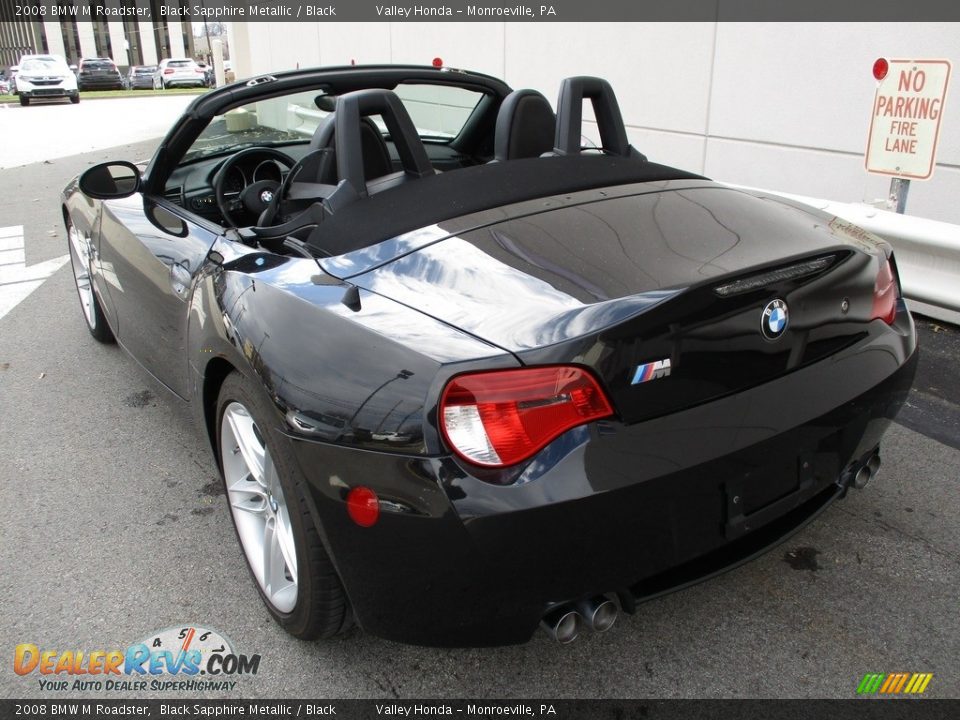 2008 BMW M Roadster Black Sapphire Metallic / Black Photo #3