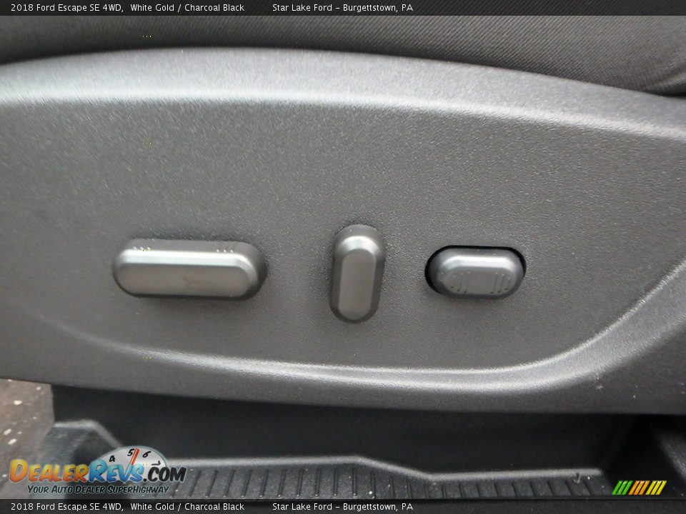 2018 Ford Escape SE 4WD White Gold / Charcoal Black Photo #15