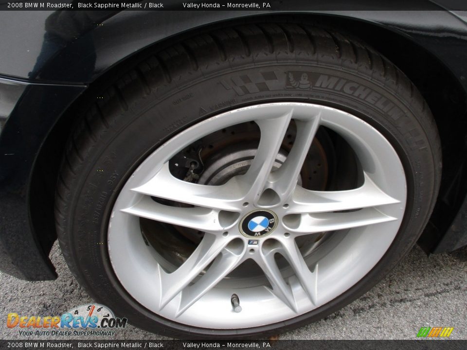 2008 BMW M Roadster Black Sapphire Metallic / Black Photo #6