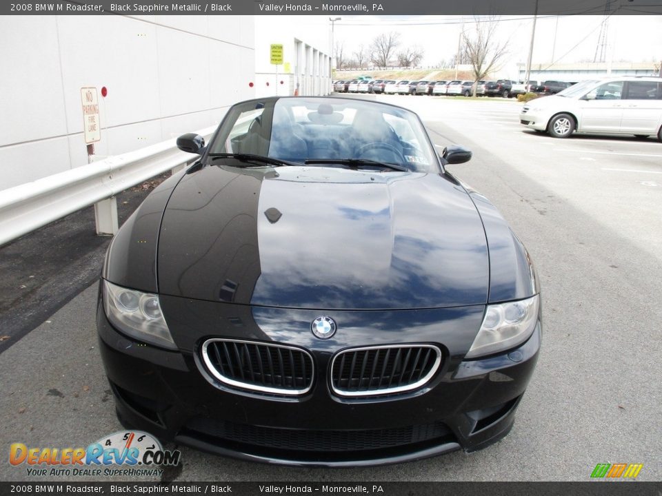 2008 BMW M Roadster Black Sapphire Metallic / Black Photo #8