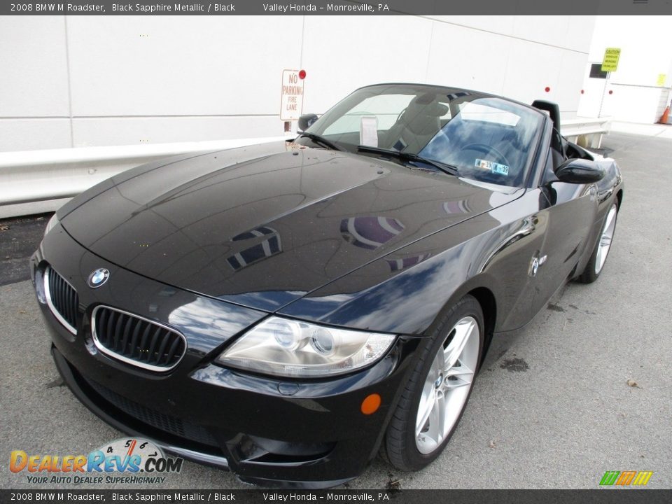 2008 BMW M Roadster Black Sapphire Metallic / Black Photo #9