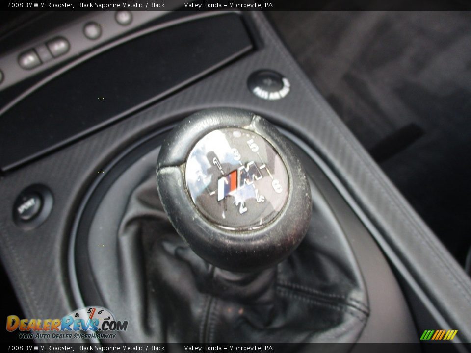 2008 BMW M Roadster Black Sapphire Metallic / Black Photo #16