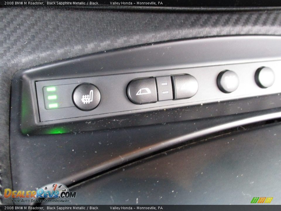 2008 BMW M Roadster Black Sapphire Metallic / Black Photo #18