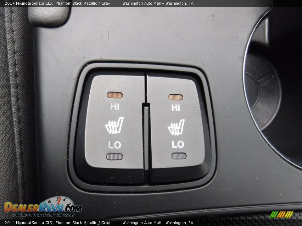 2014 Hyundai Sonata GLS Phantom Black Metallic / Gray Photo #19
