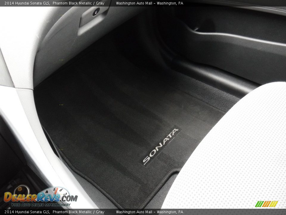 2014 Hyundai Sonata GLS Phantom Black Metallic / Gray Photo #20