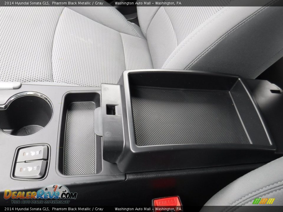 2014 Hyundai Sonata GLS Phantom Black Metallic / Gray Photo #24