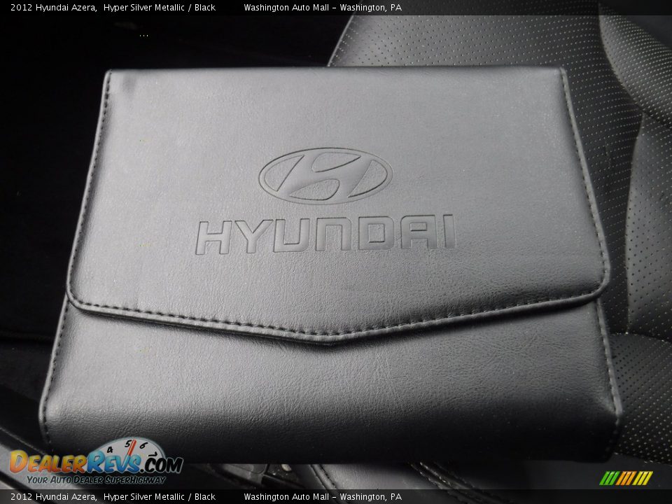 2012 Hyundai Azera Hyper Silver Metallic / Black Photo #24