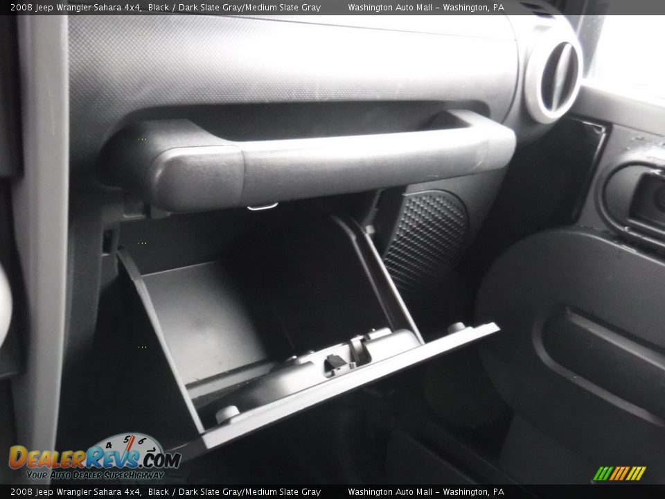 2008 Jeep Wrangler Sahara 4x4 Black / Dark Slate Gray/Medium Slate Gray Photo #18
