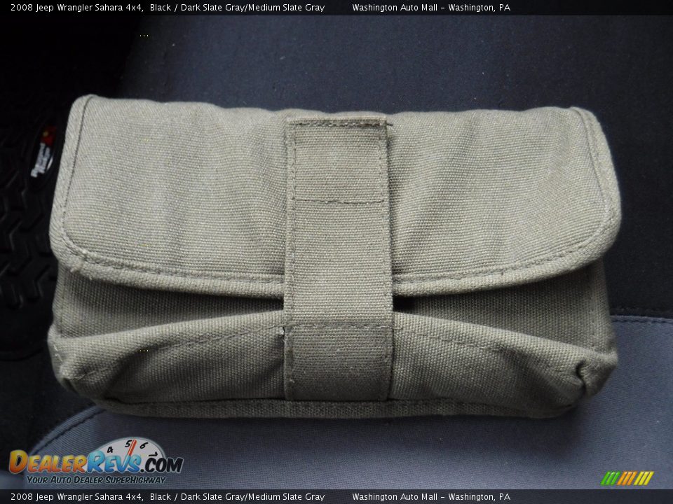 2008 Jeep Wrangler Sahara 4x4 Black / Dark Slate Gray/Medium Slate Gray Photo #23