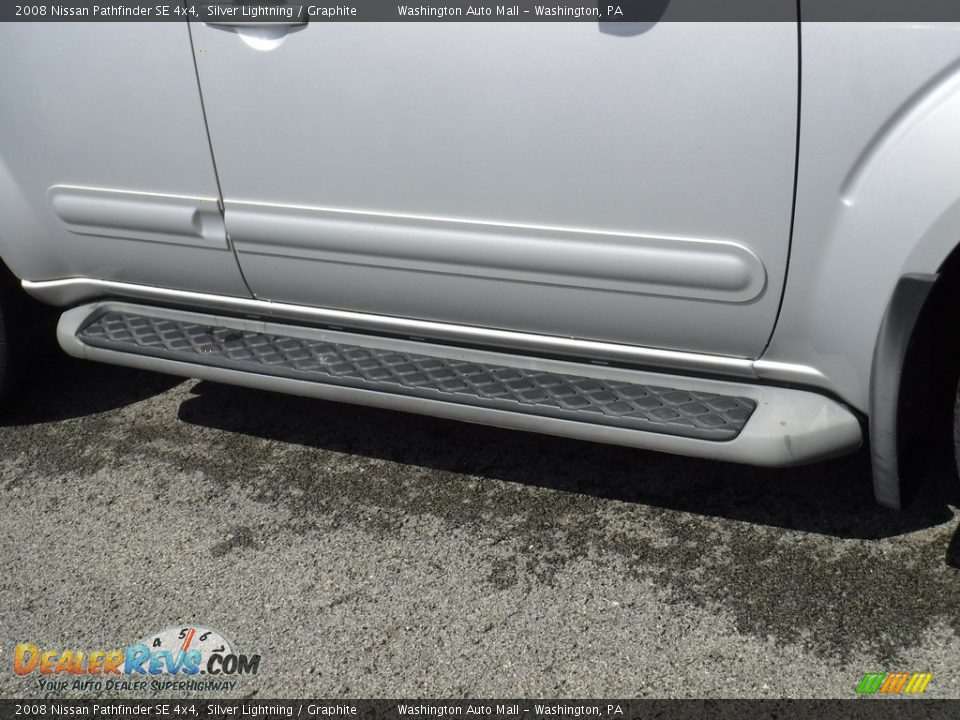 2008 Nissan Pathfinder SE 4x4 Silver Lightning / Graphite Photo #3