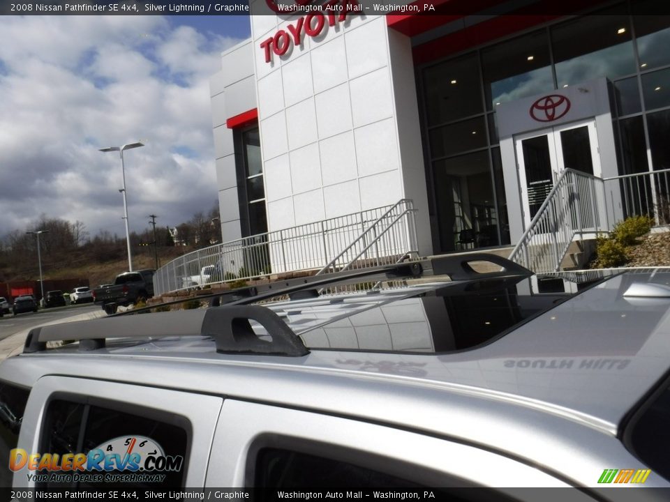 2008 Nissan Pathfinder SE 4x4 Silver Lightning / Graphite Photo #5