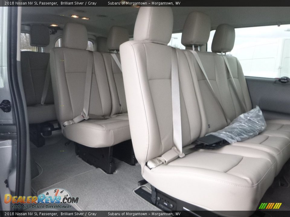Rear Seat of 2018 Nissan NV SL Passenger Photo #12