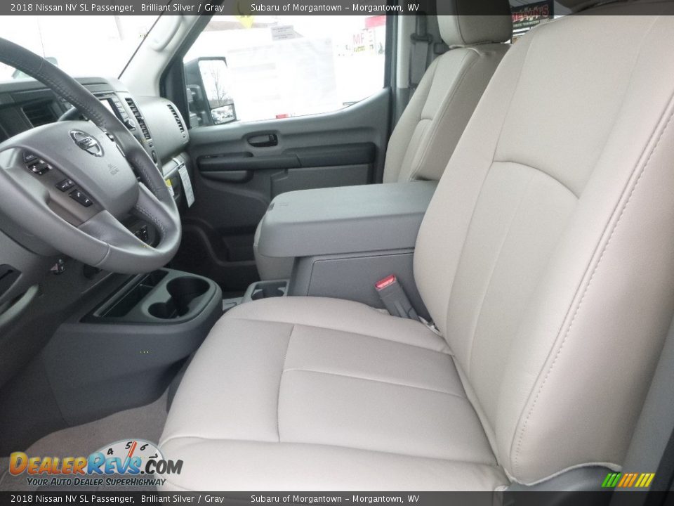 Front Seat of 2018 Nissan NV SL Passenger Photo #13