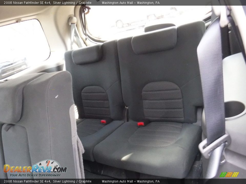 2008 Nissan Pathfinder SE 4x4 Silver Lightning / Graphite Photo #23