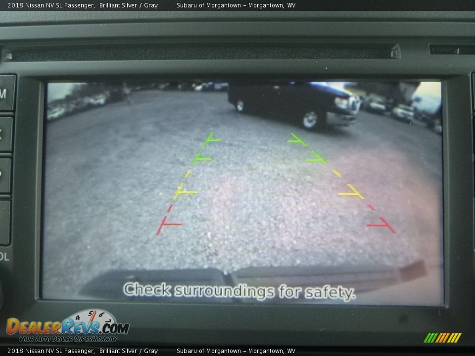 2018 Nissan NV SL Passenger Brilliant Silver / Gray Photo #18