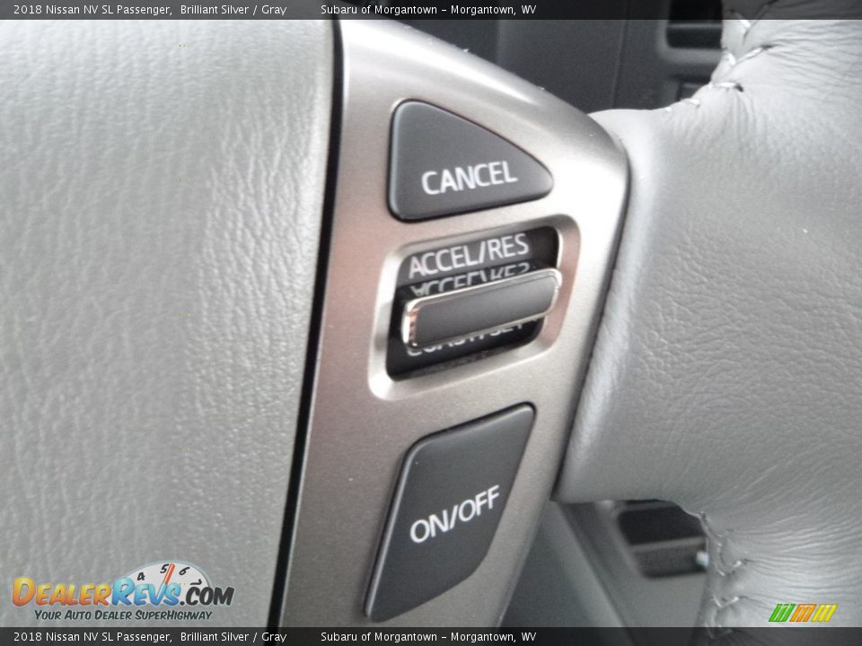 Controls of 2018 Nissan NV SL Passenger Photo #19