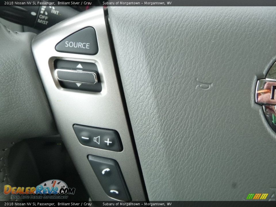 Controls of 2018 Nissan NV SL Passenger Photo #20